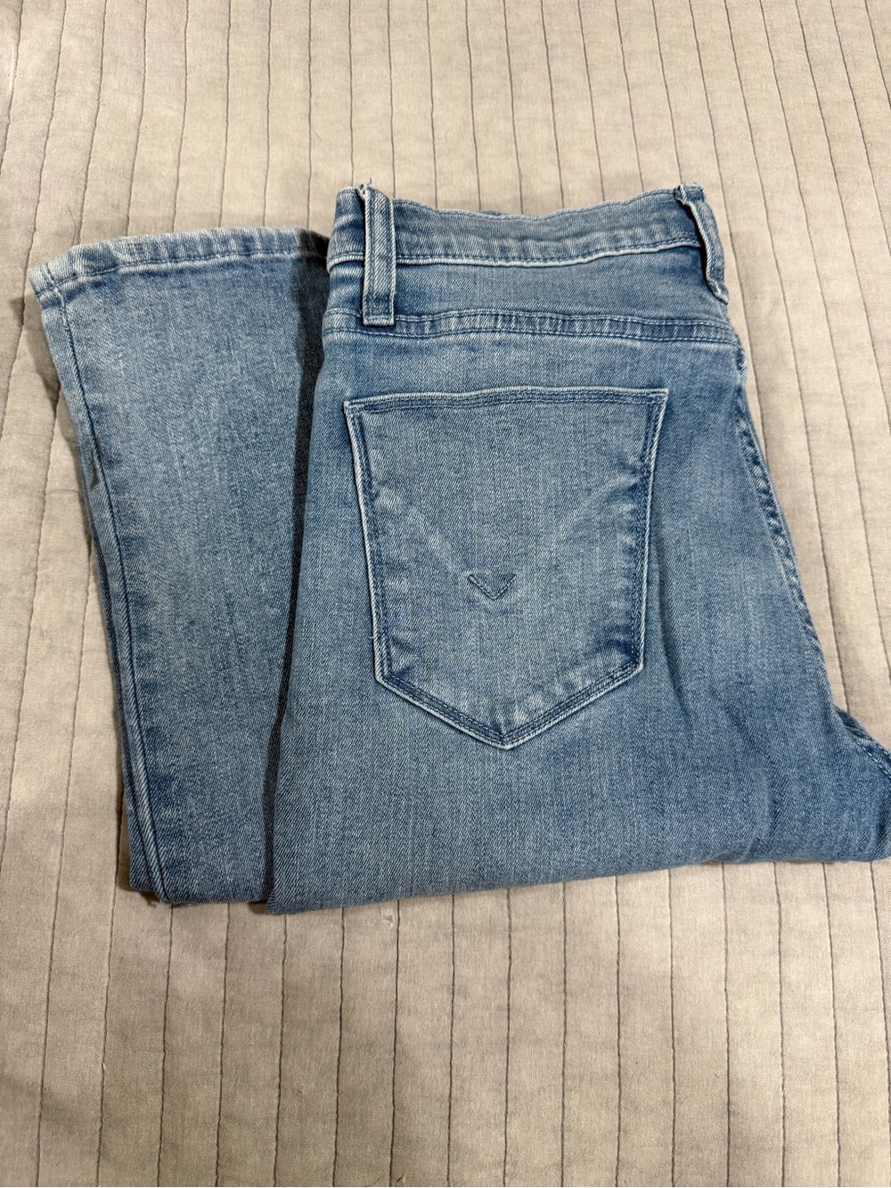 Hudson Jeans Straight Leg in Light Blue Wash